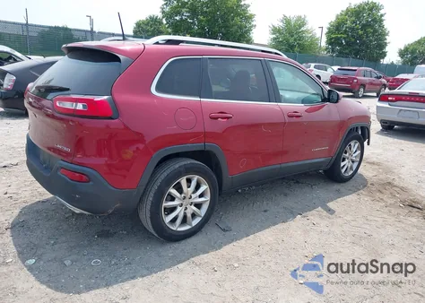 2015 Jeep Cherokee Limited из США, поврежденный, VIN 1C4PJMDS0FW790064